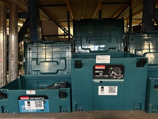 5x Makita bouwgereedschap in M-box